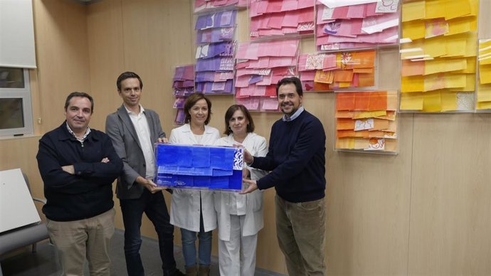 Autoridades visitan la intervención artística colectiva