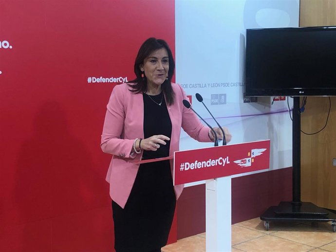 La secretaria de Organización del PSOE, Ana Sánchez.