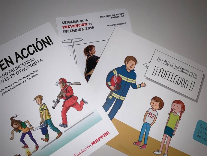 Folletode la Semana de la Prevención de Incendios de Fuensalida.