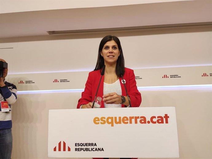 La portavoz de ERC, Marta Vilalta.
