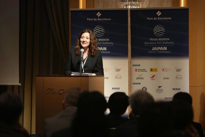 La presidenta del Puerto de Barcelona, Merc Conesa