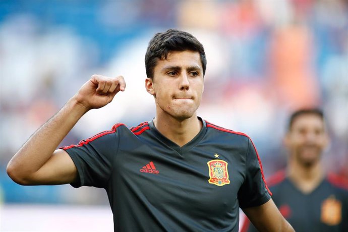 Rodri Hernández con la selección española