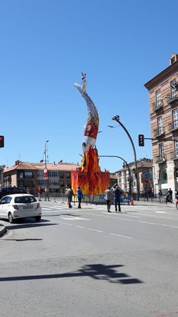 Catafalco Entierro Sardina 2019