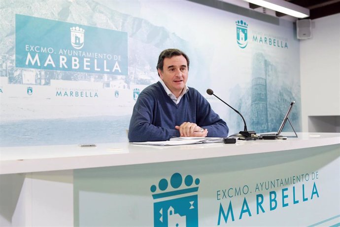 El portavoz municipal de Marbella (Málaga), Félix Romero.
