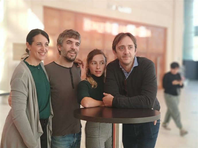 Parte del equipo de la obra 'Europa Bull'