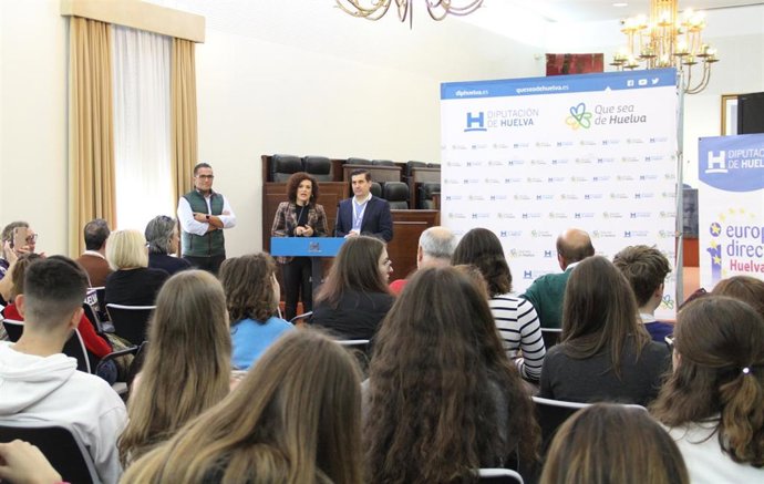 Jornadas de bienvenida del programa Eramus+ en la Diputación.