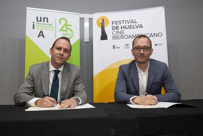 Convenio entre la UNIA y el Festival de Cine de Huelva.