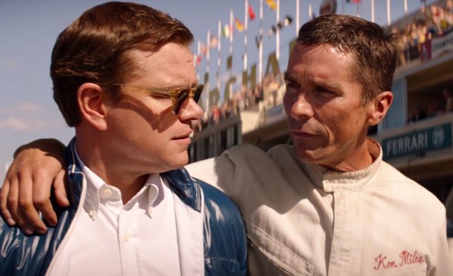 Matt Damon y Christian Bale protagonizan Le Mans 66