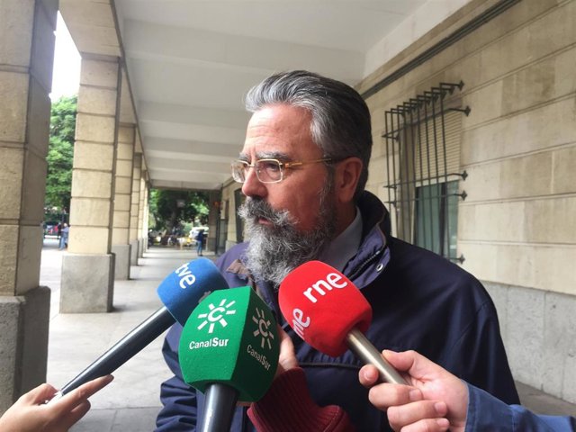 El abogado de la empresa minera Emerita, Ramón Escudero.