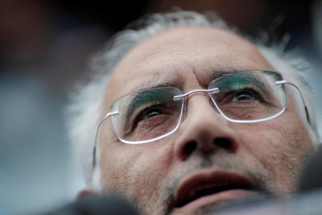 El líder opositor boliviano Carlos Mesa