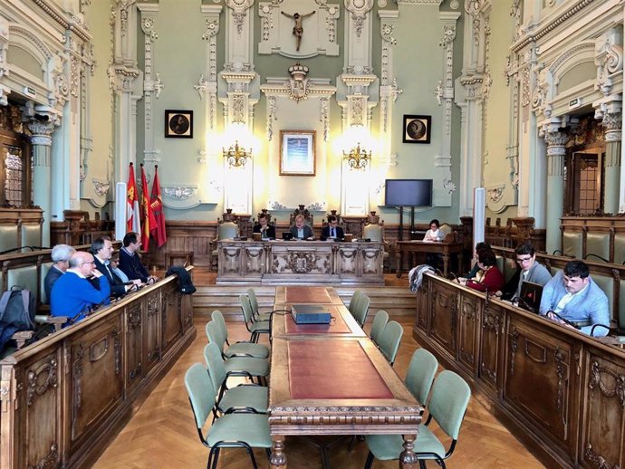 Pleno del Consejo Social de la ciudad de Valladolid.