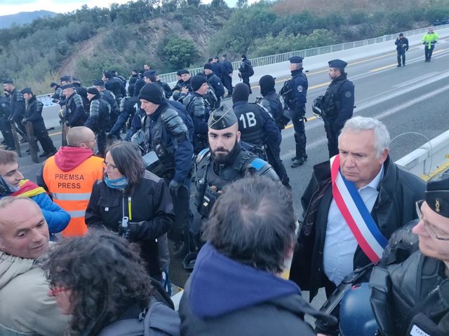 L'alcalde de Prats de Molló (França), Claude Ferrer.