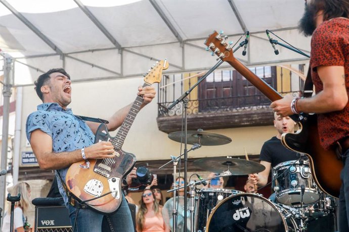 Viva Suecia en la cuarta jornada del festival de música Sonorama Ribera 2019 en Aranda de Duero