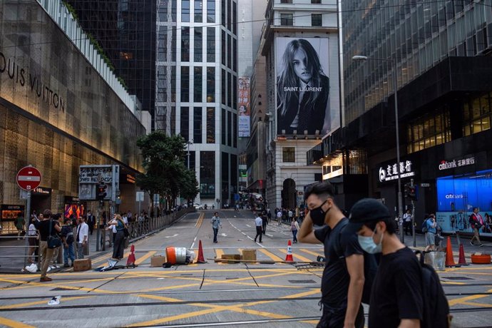 Disturbios en Hong Kong