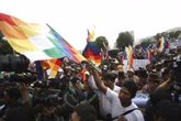 Foto: Bolivia.- La Confederación de Comunidades Interculturales de Bolivia anuncia un levantamiento en defensa de Evo Morales