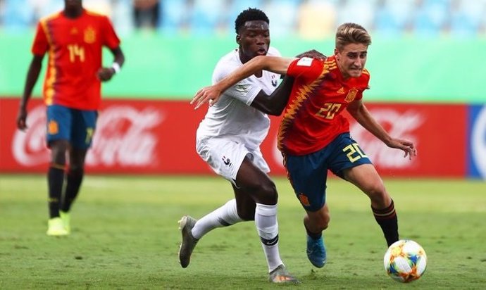 Fútbol.- España cae ante Francia (1-6) y se despide en cuartos del Mundial Sub-1