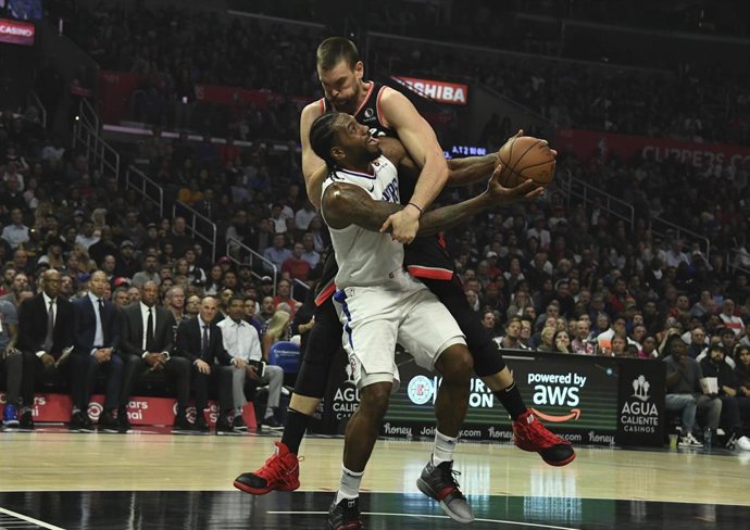Marc Gasol (Raptors) y Kawhi Leonard (Clippers)