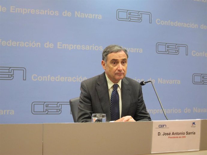 El presidente de la CEN, José Antonio Sarría.