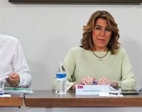 Susana Díaz rechaza "subastas" y pide "compromiso" con España permitiendo un gobierno liderado por Sánchez