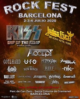 Kiss se despedirán de España también en el Rock Fest Barcelona 2020