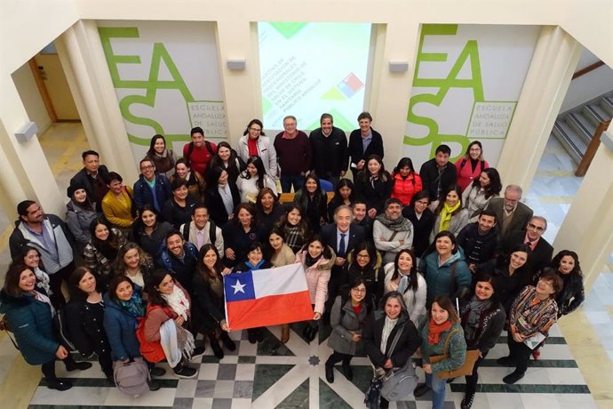 Profesionales sanitarios de Chile inician su formación en la Escuela Andaluza de Salud Pública