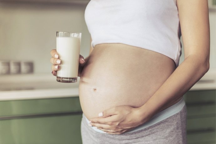 Embarazo, leche, alimentación
