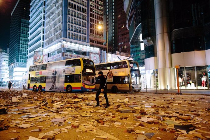 Hong Kong després de les manifestacions.