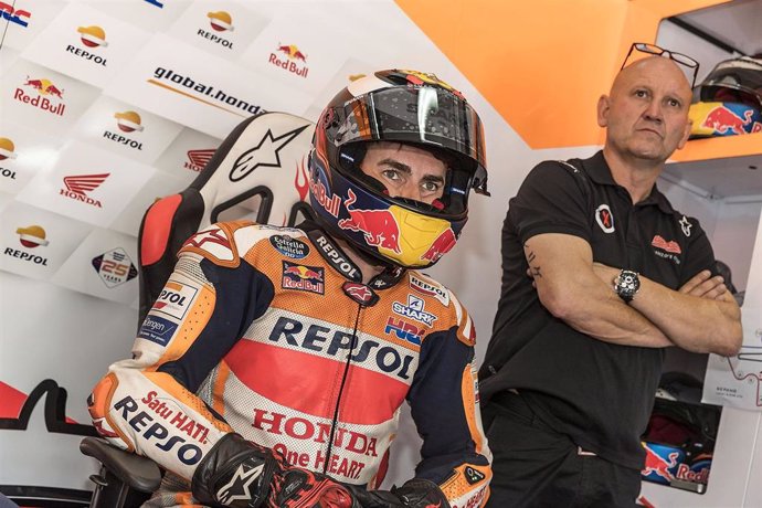 El piloto de MotoGP Jorge Lorenzo (Repsol Honda) en el GP Malasia 2019