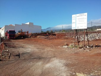 Obras de las 44 viviendas de El Tablero