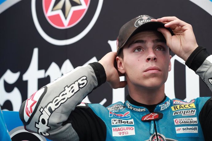 El piloto de Moto3 Alonso López (Estrella Galicia 0,0)