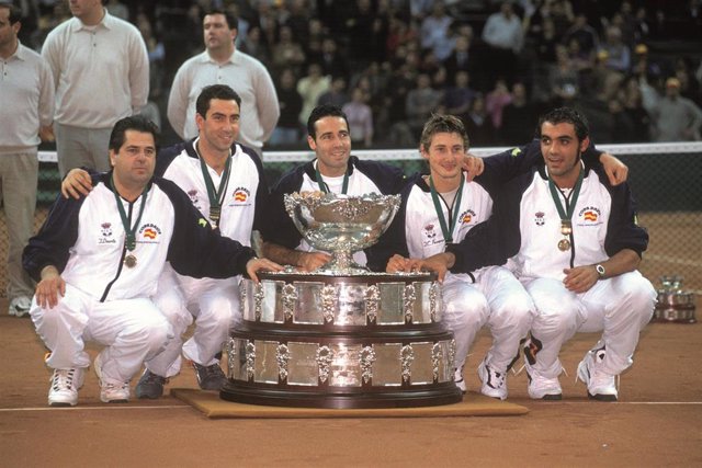 Una muestra fotográfica en Madrid repasa los 118 años de historia de la Copa Davis