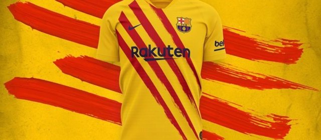 Cuarta camiseta del FC Barcelona para la temporada 2019/20