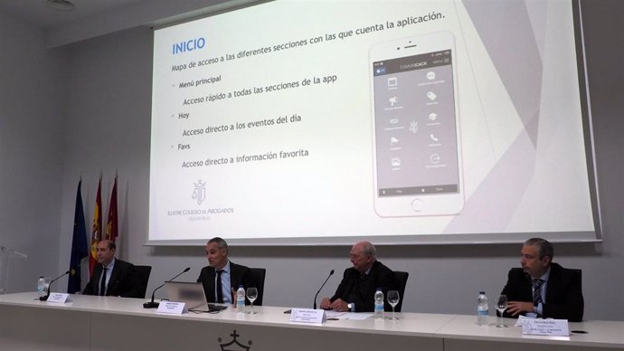El Colegio de Abogados de Ciudad Real presenta la nueva aplicación para dispositivos móviles COMUNICACR.