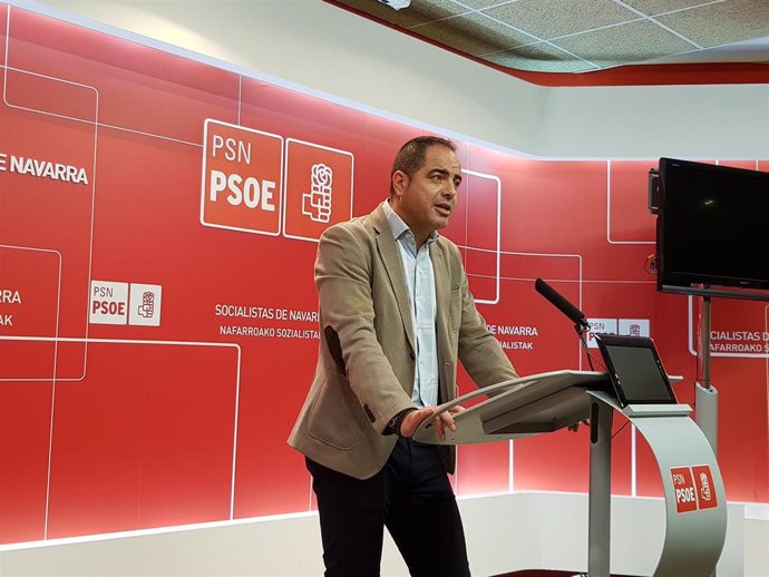 Ramón Alzórriz, secretario de Organización del PSN.