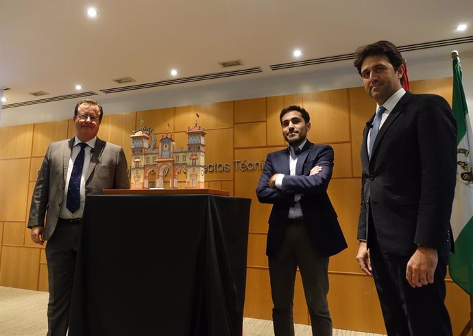 Presentación de la portada de la Feria de Abril 2020