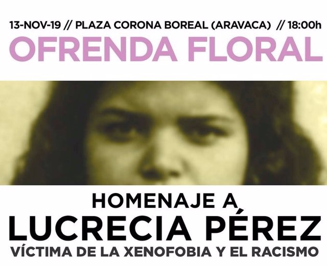Homenaje a Lucrecia Pérez.