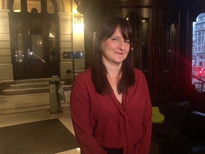 La portavoz de Ciudadanos en la Junta General del Principado, Laura Pérez Macho