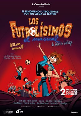 Teatro Campos Elíseos de Bilbao acoge el 16 de noviembre la gira de 'Los Futbolísimos, el musical'