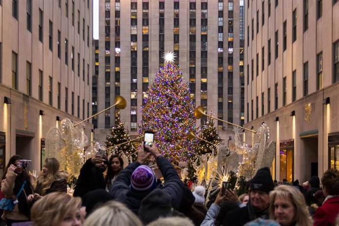 Arbre de Nadal a Rockefeller Center