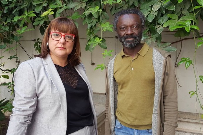 La Coordinadora De MÉS Per Mallorca, Bel Busquets, I El Coordinador, Guillem Balboa, En Una Foto D'Arxiu