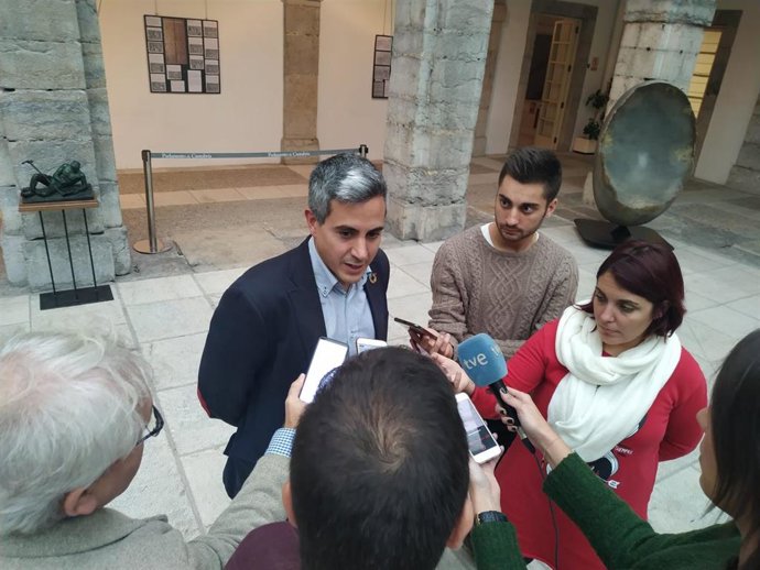 El secretario general del PSOE, Pablo Zuloaga