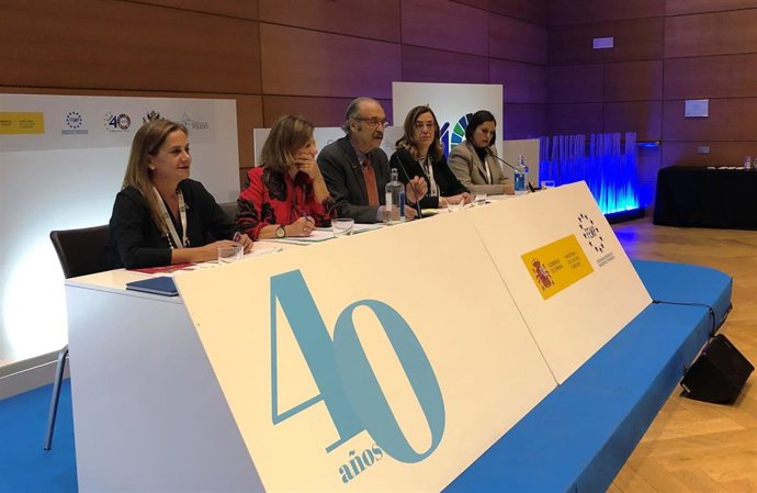 La presidenta de la Diputación de Palencia, Ángeles Armisén, (segunda por la derecha) en la jornada celebrada en Toledo.