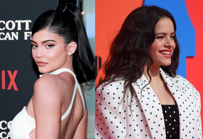 Kylie Jenner y Rosalía