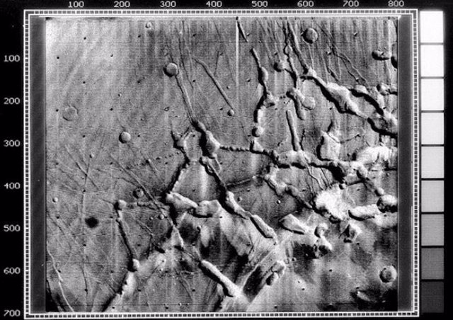 Imagen de Marte remitida por el Mariner 9