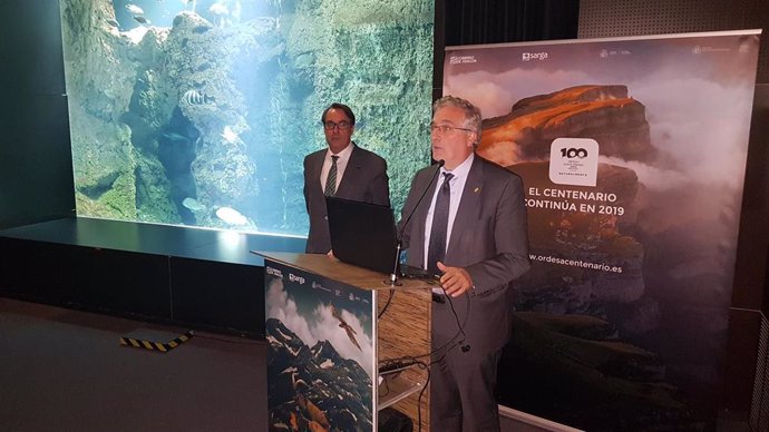 El consejeo Olona agradece la participación de 73 empresas y entidades en el Centenario del Parque Nacional de Ordesa y Monte Perdido