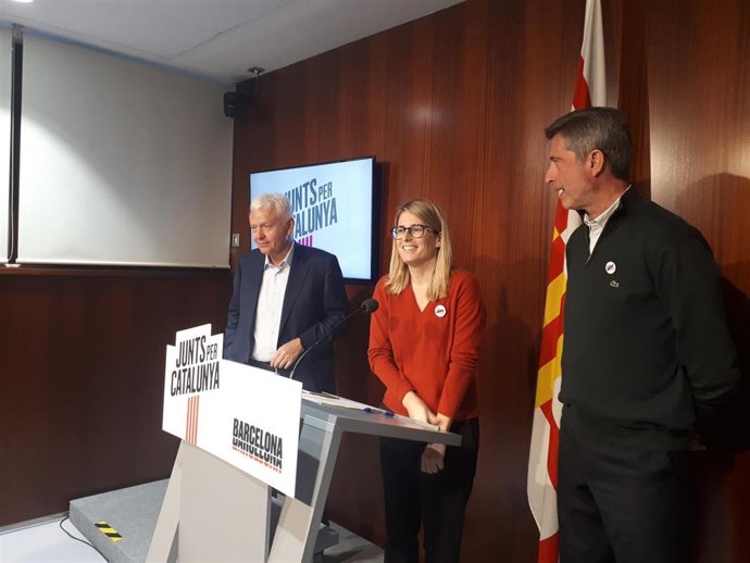 La portavoz de JxCat en el Ayuntamiento de Barcelona, Elsa Artadi.