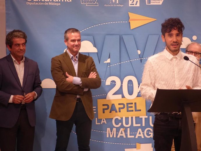 Fallo del Premio Internacional de Poesía Emilio Prados convocado por la Diputación de Málaga y que ha recaído en Ángelo Nestore.