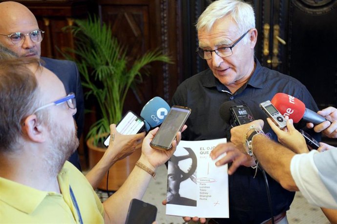 El alcalde de Valncia, Joan Ribó, en declaraciones a los medios.