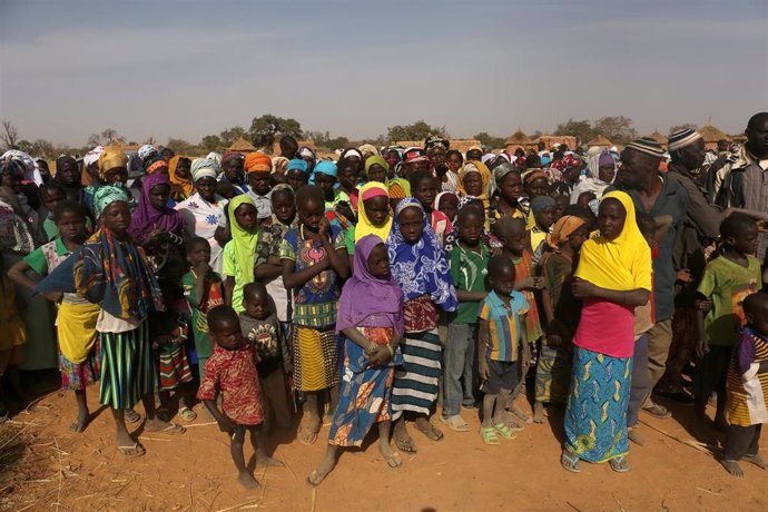 Desplazados por la violencia en Burkina Faso