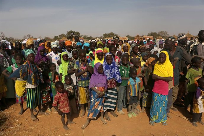Desplazados por la violencia en Burkina Faso